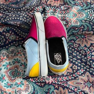 multi color vans